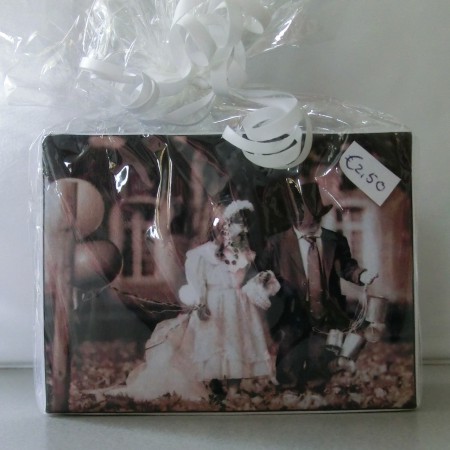 Doosje dove zeep € 2,50